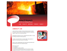 Tablet Screenshot of antrac.com.au